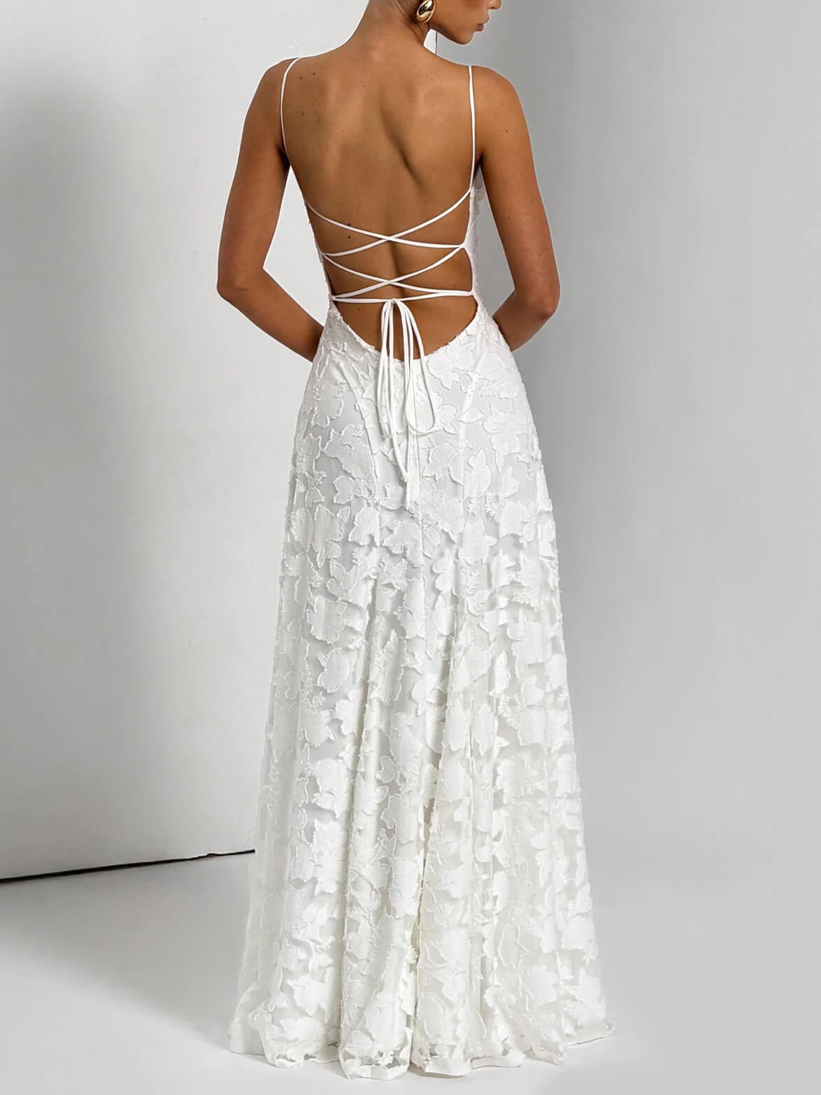 Jacquard Maxi Dress